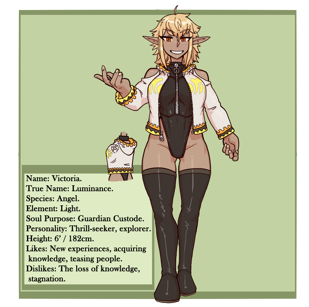tenkaboutholes:  tenkaboutart:Character Design patron request 