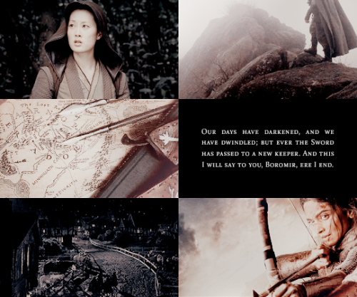 taurielsilvan: lotr + dunedain rangers | for @nenuials ‘And yet less thanks have we than 