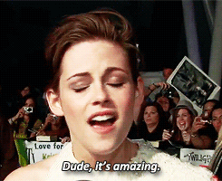 melindasordinos:  Kristen Stewart on her fans. ♥ 