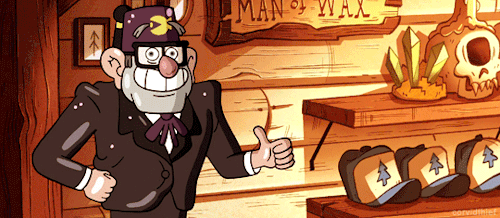 corvidthief:  “Set something on fire for your Grunkle Stan” 