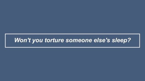 So won’t you say goodnight, so I can say goodbye | Twenty One Pilots - “Anathema” 
