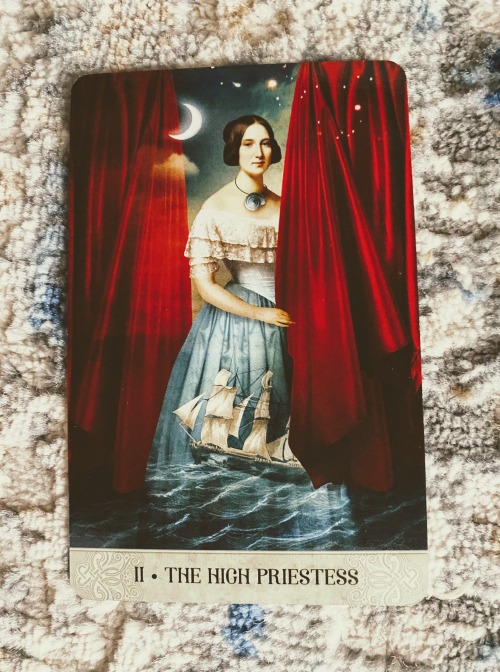 Card of The Month - April 2021The high Priestess is reputed for being the keeper of secrets. She sit