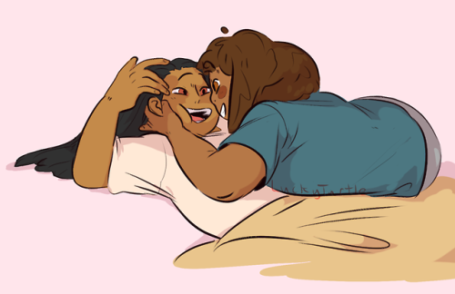 nbturtles: smiley girlfriends