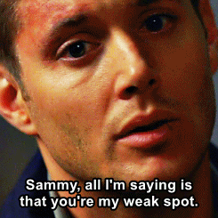 superchevyimpala:  The Sam Winchester Meme: ✿ favorite quotes about sam [4/8] 