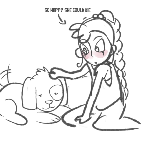 2 Random Girls And A Dog.........i Dont Really Know Who These Girls Are.............................