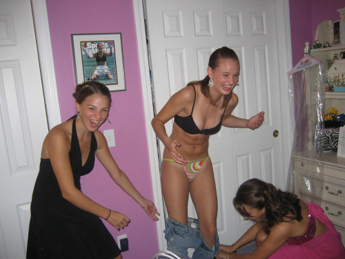 pantsing-love: Girl getting pantsed by her friends and having her underwear exposed 