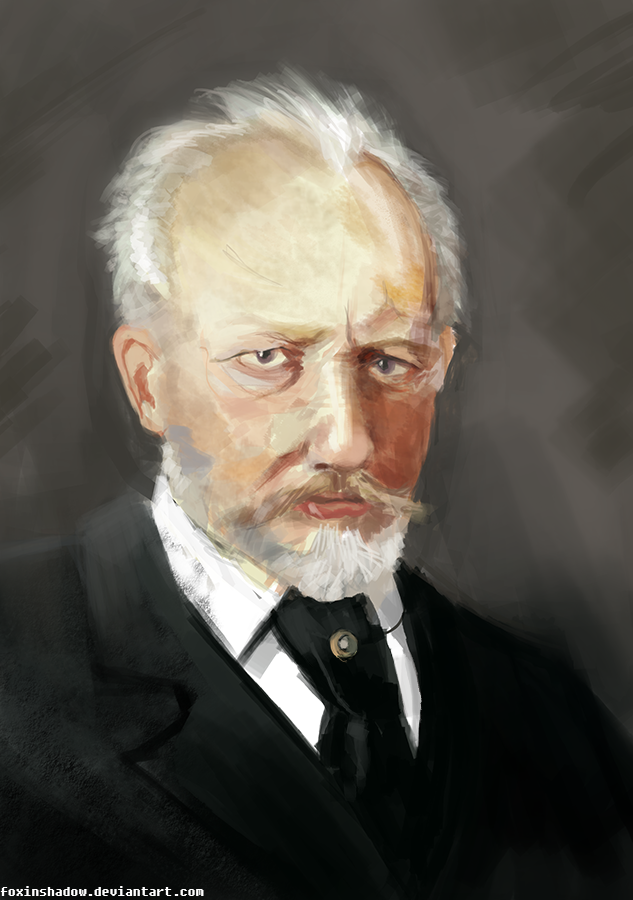 Tchaikovsky, one of my favourite composers More painterly style this time :) I&rsquo;m