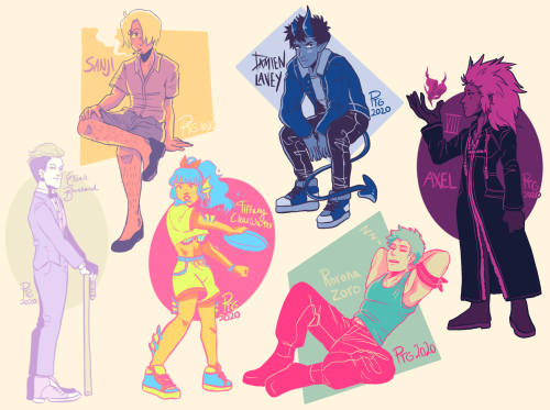 some fanarts &amp; color palettes ! Likes are nice but reblogs are even better! Thank you!