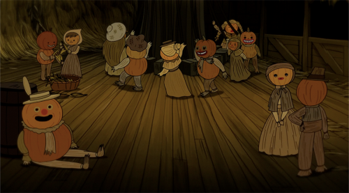 .”Over the Garden Wall”, Episode 2 — “Hard Times at the Huskin’ Bee” 