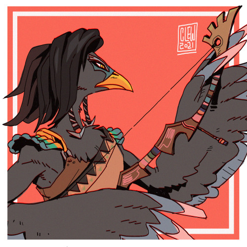 gabelew:My Rito collection has been completed, and ¾ of it is a dad. Why are all birds also dads? ex