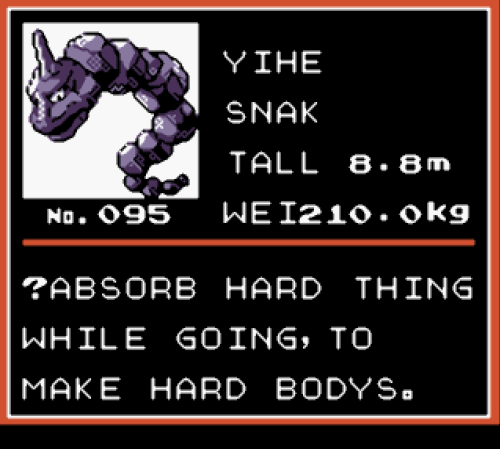 rosalinascometobservatory:Yihe’s Pokedex Entry in Vietnamese Crystal