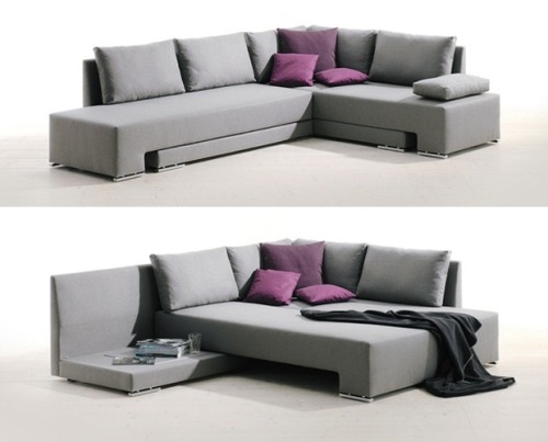 Vento Sofa-Bed ‘Moving away from the definition of single purpose units, modern furniture have evolv
