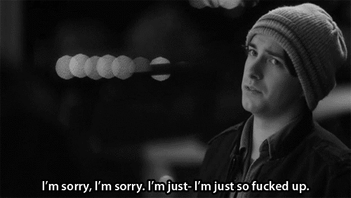 within-the-darkness-of-the-night:  Sad b&w blog 