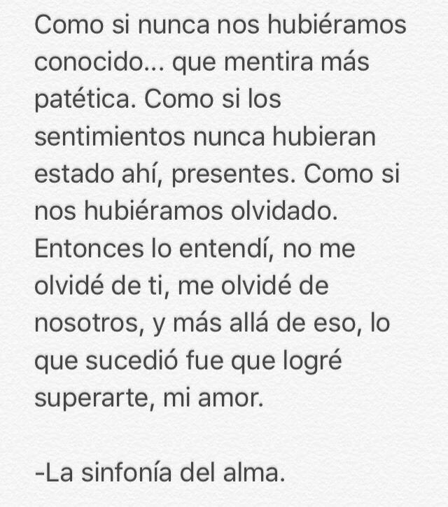 este-desastre-te-amaba:  La sinfonía del alma. 