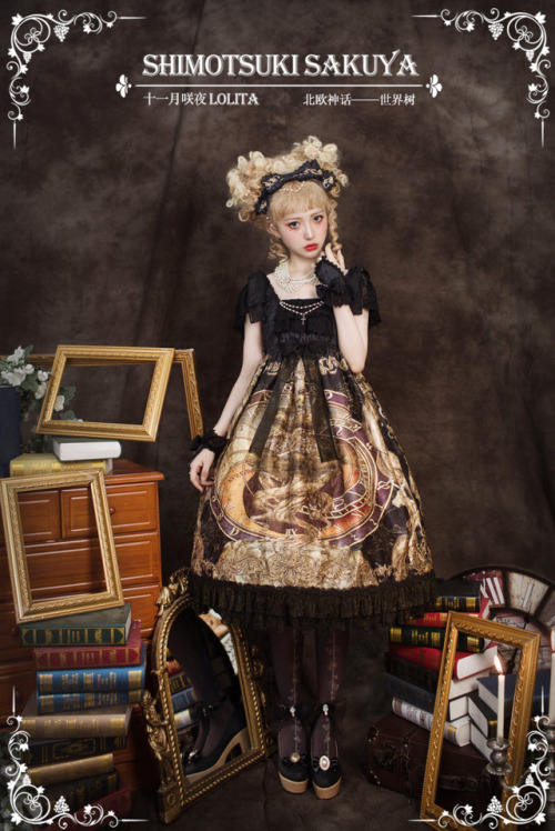 lolita-wardrobe:  New Release: Shimotsuki Sakuy 【-The World Tree-】 Series◆ Top Quality Guaranteed! >>> https://lolitawardrobe.com/search/?Keyword=sakuya-