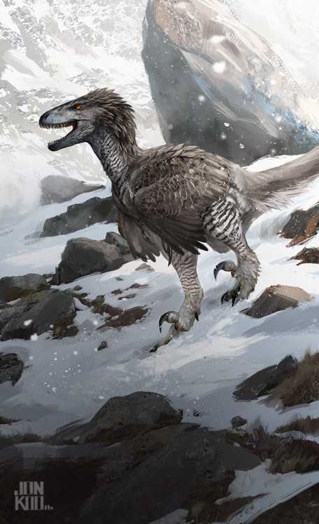 palaeofail-explained:veerletakino:aspectofadreamer:raptor toy box illustration by Jonathan KuoBeauti