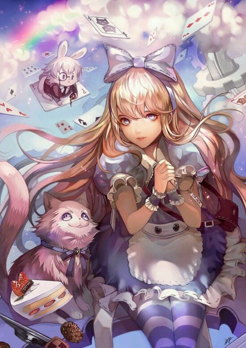 Anime Alice in Wonderland