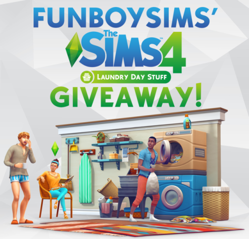 funboysims: It’s Laundry Day! And what’s better to celebrate than a giveaway? (See what I did there?