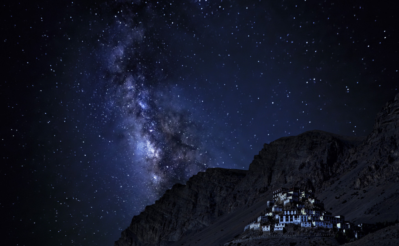 22-faces:  just–space:  Kee Monastery, Spiti Valley, Himalayas  js