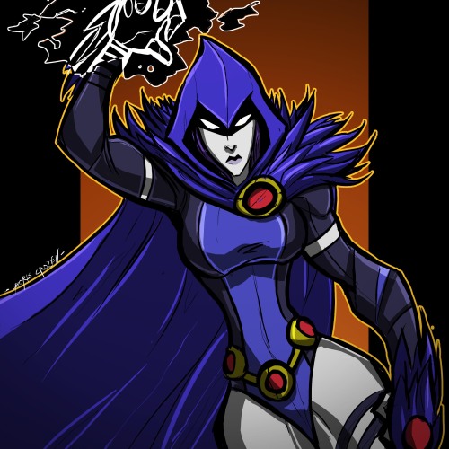 sabrerine911:    So,this is a bit weird,Raven is like my favorite DC heroine and I’ve never done a personal redesign of her.Well,that is no longer the case!   