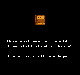 the-ankle-rocker:  Crystalis - NES - SNK: Black screens, white text. Not much more… but it still gives me chills. I love this game.