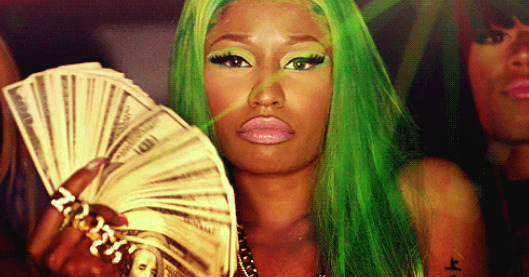 zackisontumblr:  haramheaux:  zackisontumblr:  this is the money minaj, repost in