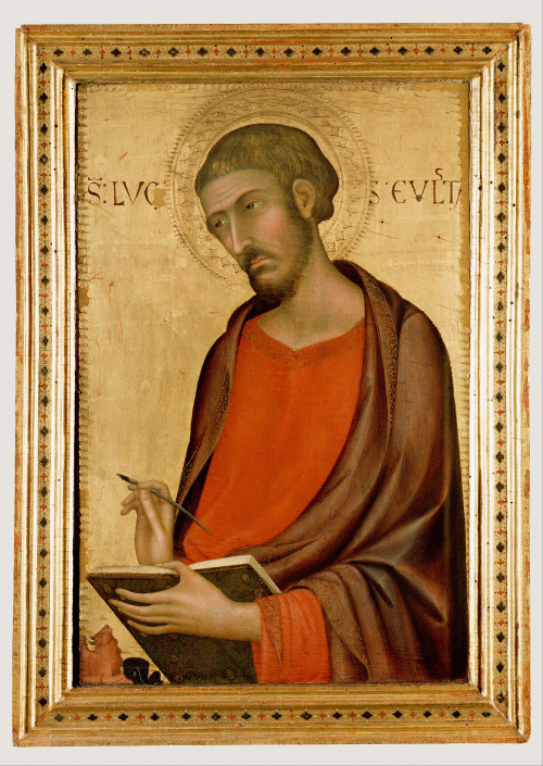 St. Luke, Simone Martini, 1330s