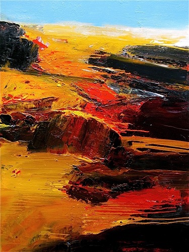 asylum-art:  Gérard Stricher: La peinture commence par une idée  &ldquo;Au