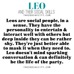 zodiaccity:  Zodiac Files: Leo and their