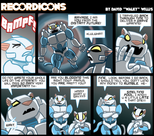 Transformers Shattered Glass:  Recordicons #7The original image can be found on David Willis’ Devian