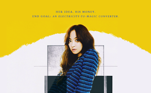 part i. the dreaming cynic / part ii. the cynical dreamer     Her idea. His money. End goal: an elec