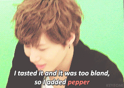 keyeomi:  Remember the one time Taemin made his speciality ramyun and the hyungs