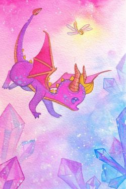 tantziki:  tantziki:  SPYRO ORIGINAL ART