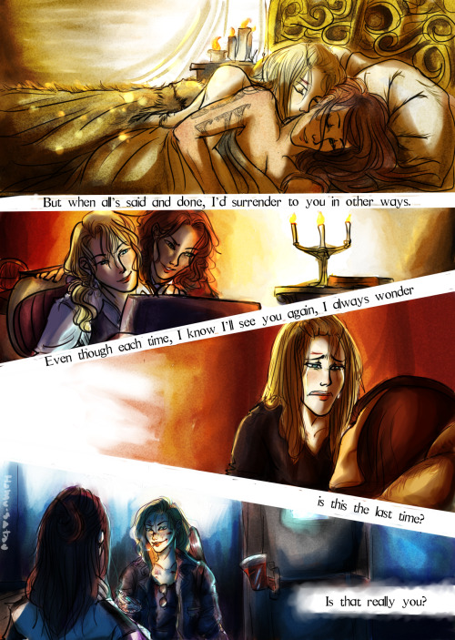 bae-in-maine: homu-satan: Inspired by “25 Lives” poem by Tongari. Because Clarke and Lex