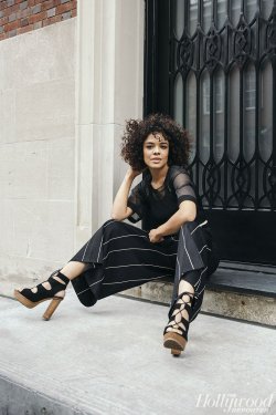 Ninaariandas:  Tessa Thompson For The Hollywood Reporter Photographed By Tawni Bannister