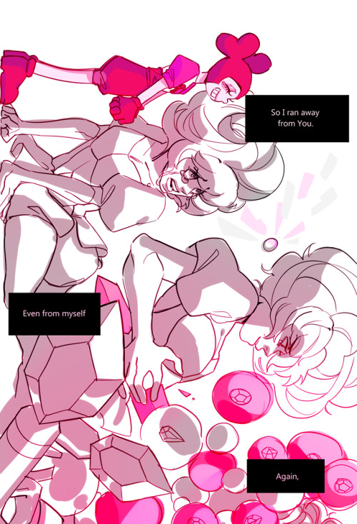 purpleorange:A small theory about why Pink left Spinel (related to her character)many of her lines m