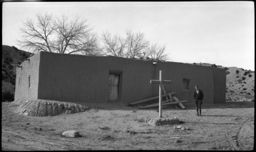 pogphotoarchives: Deric Nusbaum at Penitente morada near Chimayo, New MexicoPhotographer: Jesse Nusb