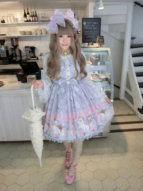 Angelic Pretty Romantic Cat ワンピース