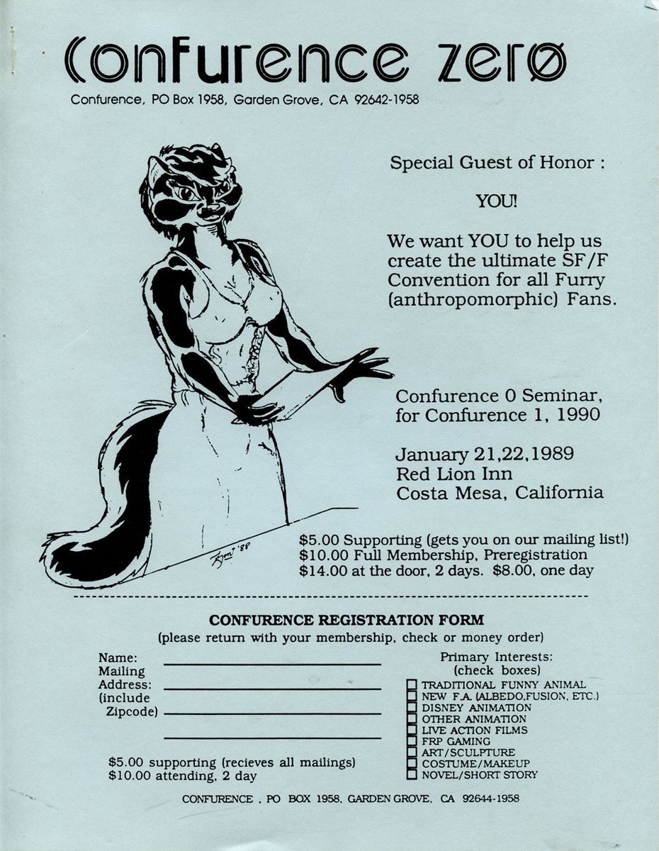vintagegeekculture: Program books, flyers and art for the Confurence Zero Conbook,