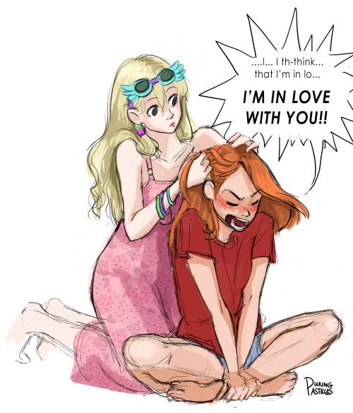 pukingpastilles: Some Ginny x Luna for HP Rare Fest on LJ!Link to full view