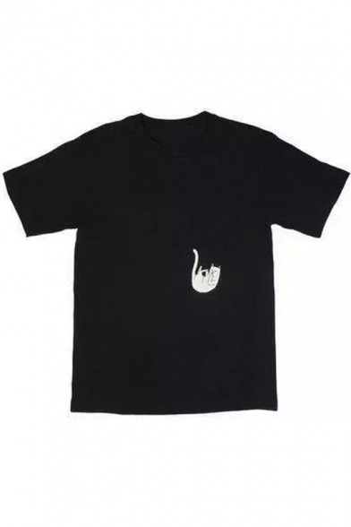 sneakysnorkel:  Fashion Tops. oil paiting  \  alien  \  print cat  \  letters  \  cat alien  \  stripes  \  cat 