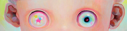 bunnysob:  Hikari Shimoda/下田ひかり- Child Painting details (eyes)  