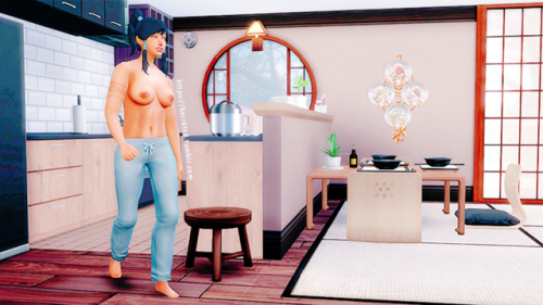 korrats4:    The Sims 4   When you can eat your chips topless, just because ❤ Follow on Tumblr or on Instagram