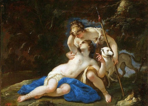 Diana and Callisto by Federico Cervelli (1625-1699)