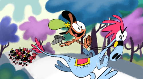 wanderin-over-yonder:  While it technically wasn’t an episode, this minute long “sneak peek” I saw at SDCC sealed the deal that I was going to LOVE this show. Having already been familiar with Wander through some of Craig McCracken’s old sketches,