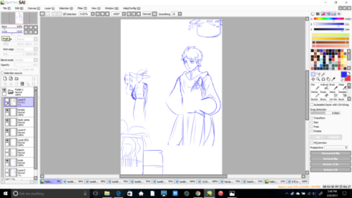 More Haikyuu fantasy au stuff! WIP