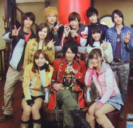 Kaizoku Sentai Gokaiger Vs Tensou Sentai Goseiger Himitsu Sentai Blog All-Ranger — The casts of Kaizoku Sentai Gokaiger