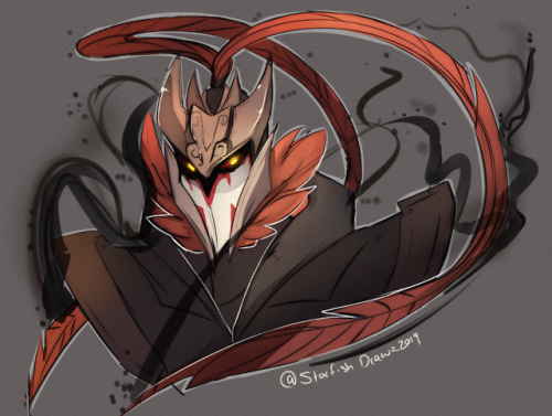 starfishdrawz:y’all say bird, I say mothman y’all can take my word on this 