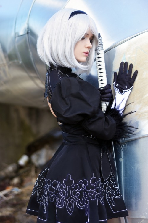 Just photo of outdoor 2B from NieR: Automata