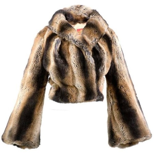 Preowned Vivienne Westwood 90s Faux Fur Chubbie Jacket ❤ liked on Polyvore (see more oversized jacke